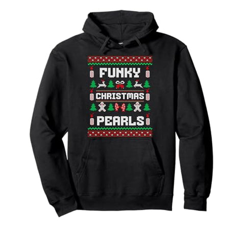 Funky Christmas Winter Sweat à Capuche