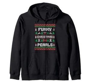 Funky Christmas Winter Sweat à Capuche - DJ FOR LIFE