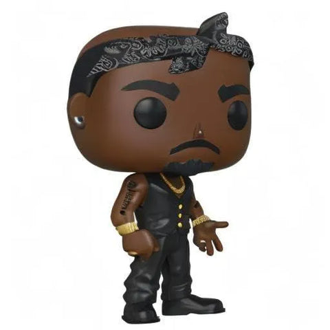 Funko Pop ! Rocks Tupac - Figurine en Vinyle à Collectionner - DJ FOR LIFE