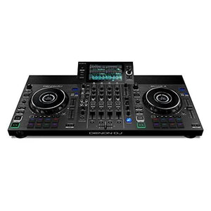 Denon DJ SC LIVE 4 - Contrôleur DJ autonome, mixeur quatre canaux, Amazon Music, Wi-Fi, haut-parleurs, compatible Serato DJ et Virtual DJ - DJ FOR LIFE