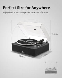 ANGELS HORN Platine Vinyle Bluetooth