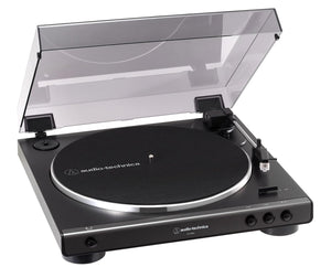 Audio-Technica LP60X Platine Vinyle Stéréo à Entraînement par Courroie, Entièrement Automatique Noir