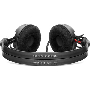 Sennheiser HD 25 Special Edition Casque Fermé | pour DJ et Monitoring | Possibilité d'Audition Unilatérale avec Capsule Rotative | Comprend un Étui de Transport et des Coussinets en Velours - DJ FOR LIFE