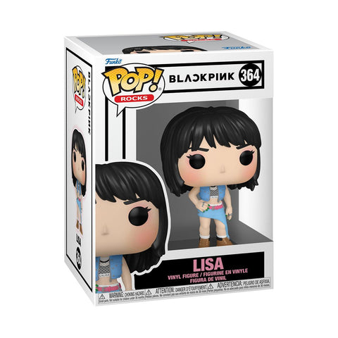 Funko Pop! Rocks: Blackpink - Lisa - Figurine en Vinyle à Collectionner - Idée de Cadeau - Produits Officiels - Jouets pour Les Enfants et Adultes - Music Fans - DJ FOR LIFE