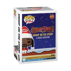 Funko Pop! Rocks: Snoop Dogg - (Snoop on A Stoop) - Figurine en Vinyle à Collectionner - Idée de Cadeau - Produits Officiels - Jouets pour Les Enfants et Adultes - Music Fans - DJ FOR LIFE