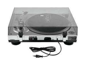 Omnitronic BD-1350 Platine Disque DJ à Entrainement Courroie Noir - DJ FOR LIFE