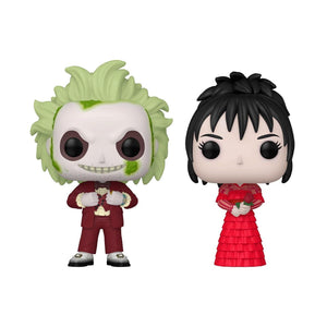 Funko Pop! Movies: Beetlejuice Beetlejuice 2 Pack - Beetlejuice & Lydia Deetz - Figurine en Vinyle à Collectionner - Idée de Cadeau - Produits Officiels - Movies Fans - DJ FOR LIFE