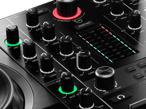 Hercules DJControl Inpulse 500: 2-deck USB DJ controller for Serato DJ and DJUCED (included)