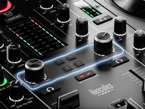 Hercules DJControl Inpulse 500: 2-deck USB DJ controller for Serato DJ and DJUCED (included)