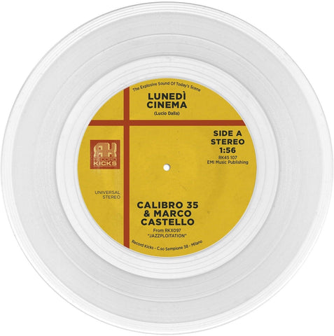 Calibro 35 | Lunedi Cinema + Chaser-Vinyle Transparent - DJ FOR LIFE