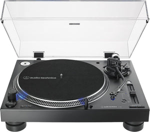 Audio-Technica LP140XPBKEUK Platine professionnelle à Entraînement Direct Noir