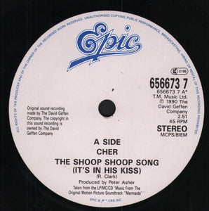 Cher - Shoop Shoop Song - [7"] - DJ FOR LIFE