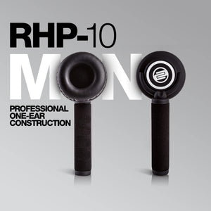 Reloop RHP-10 Mono - construction professionnelle à une oreille avec conducteur en néodyme de 50 mm, poignée ergonomique rembourrée, noir - DJ FOR LIFE