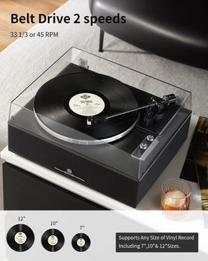 ANGELS HORN Platine Vinyle Bluetooth