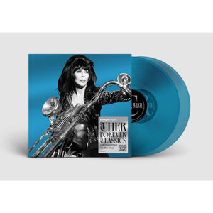 Cher | Forever-Vinyle Double (Translucide Bleu Mer) / Pochette Turquoise - DJ FOR LIFE