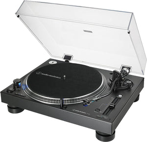 Audio-Technica LP140XPBKEUK Platine professionnelle à Entraînement Direct Noir