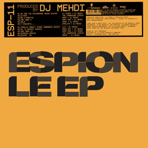 DJ Mehdi | Espion-Le EP [Vinyle Transparent/Version Collector-Tirage Limité] - DJ FOR LIFE