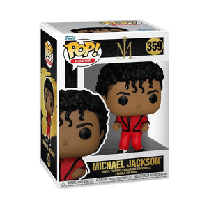 Funko Pop! Rocks: Michael Jackson - (Thriller) - Figurine en Vinyle à Collectionner - Idée de Cadeau - Produits Officiels - Jouets pour Les Enfants et Adultes - Music Fans - DJ FOR LIFE