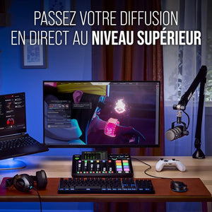 RØDE RØDECaster Pro II Solution de production tout-en-un pour le podcasting, le streaming, la production musicale et la création de contenu - DJ FOR LIFE