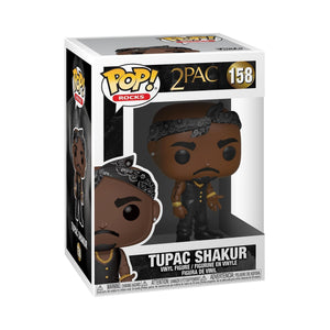 Funko Pop ! Rocks Tupac - Figurine en Vinyle à Collectionner - DJ FOR LIFE