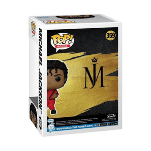 Funko Pop! Rocks: Michael Jackson - (Thriller) - Figurine en Vinyle à Collectionner - Idée de Cadeau - Produits Officiels - Jouets pour Les Enfants et Adultes - Music Fans - DJ FOR LIFE