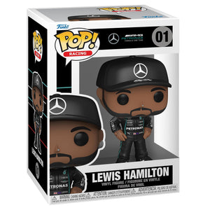 Funko Pop! Vinyl: Formula One - Lewis Hamilton - Mercedes-Benz - Figurine en Vinyle à Collectionner - Idée de Cadeau - Produits Officiels - Jouets pour les Enfants et Adultes - Sports Fans - DJ FOR LIFE