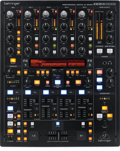 Behringer Ddm4000 Console de Mixage Numérique Dj 5 Canaux avec Sampler, 4 Sections Multi-Fx, 2 Compteurs Bpm et Midi