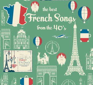 The best French Songs from the 40's Vinyle - Édith Piaf, Charles Trenet, Juliette Gréco - DJ FOR LIFE