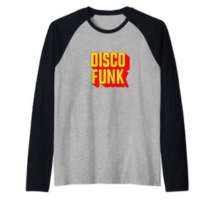 Disco Funk 70 Manche Raglan - DJ FOR LIFE