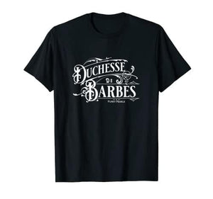 Duchesse de Barbès Blanc T-Shirt - DJ FOR LIFE