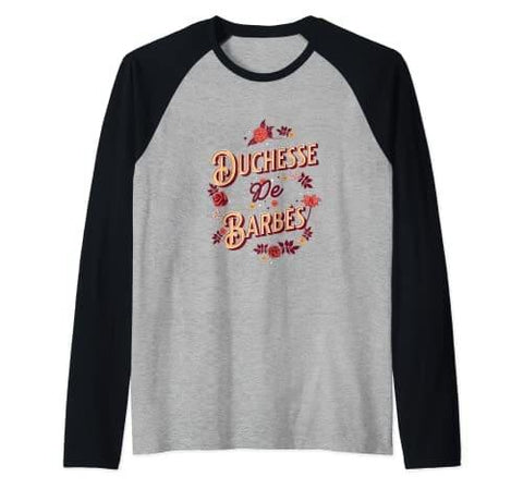 Duchesse de Barbès Manche Raglan - DJ FOR LIFE