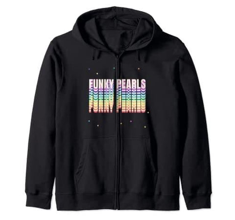 Funky Pearls Rainbow Sweat à Capuche - DJ FOR LIFE