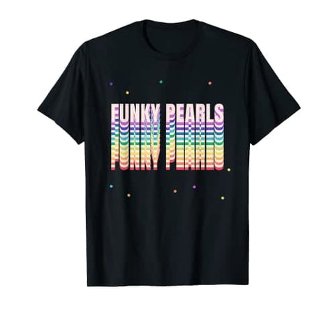 Funky Pearls Rainbow T-shirt | Funky Pearls