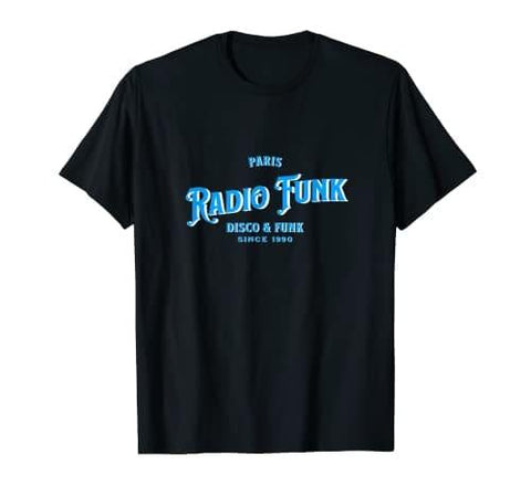 Radio Funk Blue T-Shirt - DJ FOR LIFE