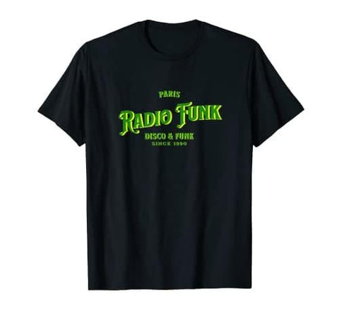 Radio Funk Green T-Shirt - DJ FOR LIFE