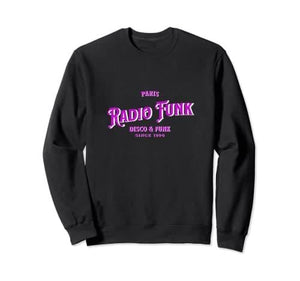 Radio Funk Purple Sweatshirt - DJ FOR LIFE