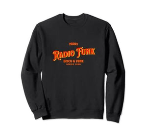 Radio Funk Red Sweatshirt - DJ FOR LIFE