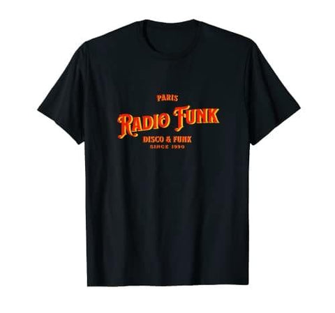 Radio Funk Red T-Shirt - DJ FOR LIFE