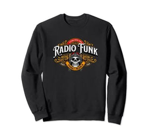 Radio Funk Skull Sweatshirt - DJ FOR LIFE