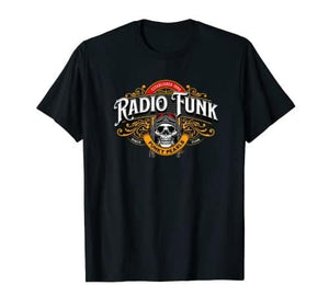 Radio Funk Skull T-Shirt - DJ FOR LIFE