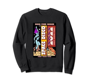 Space Disco Boogie Sweatshirt - DJ FOR LIFE