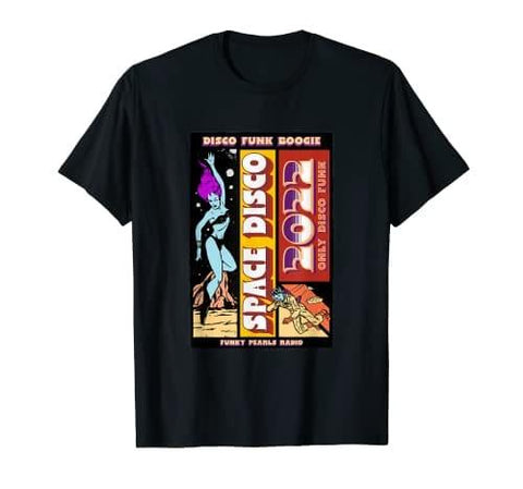 Space Disco Boogie T-Shirt - DJ FOR LIFE